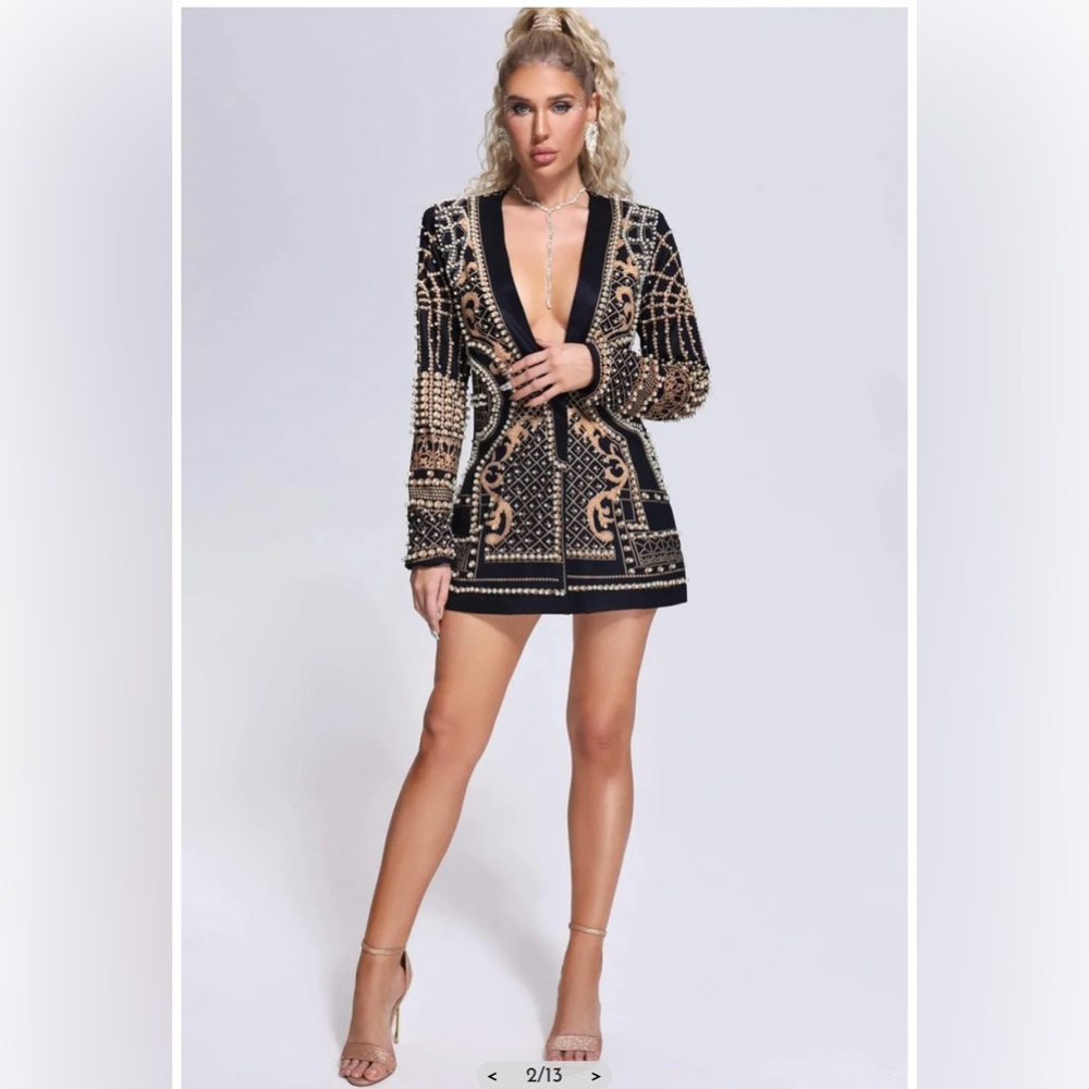 Dole Pearl Blazer Dress